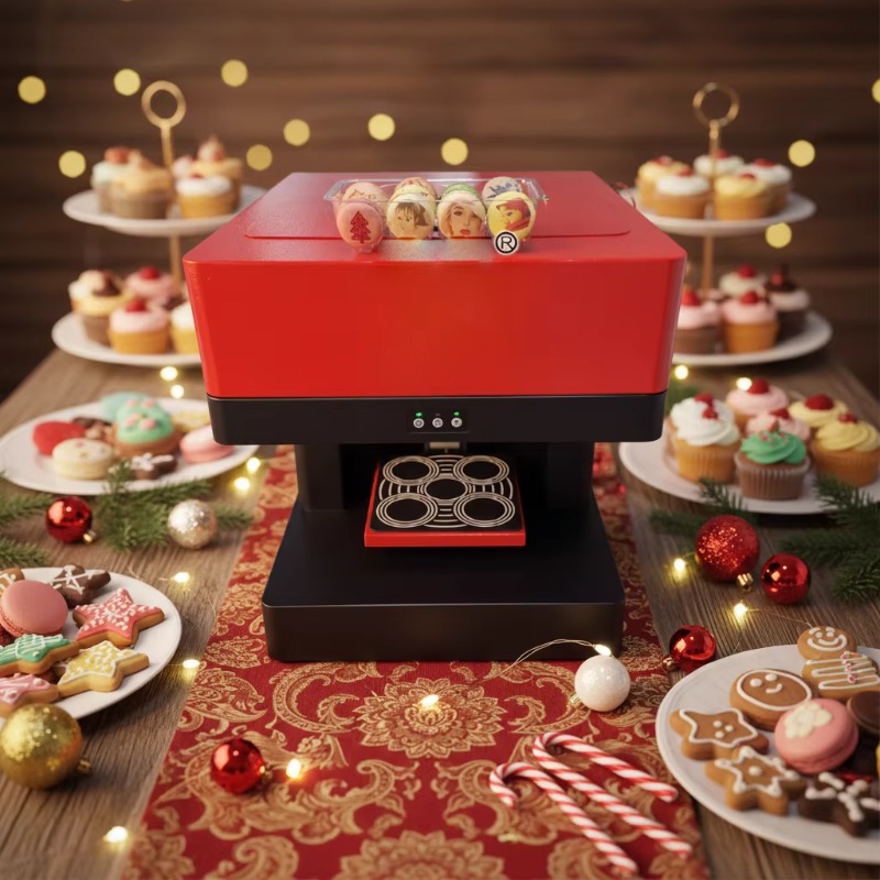 3D Printing Commercial Use - Multifunctional 3D Coffee Pizza Printer Edible