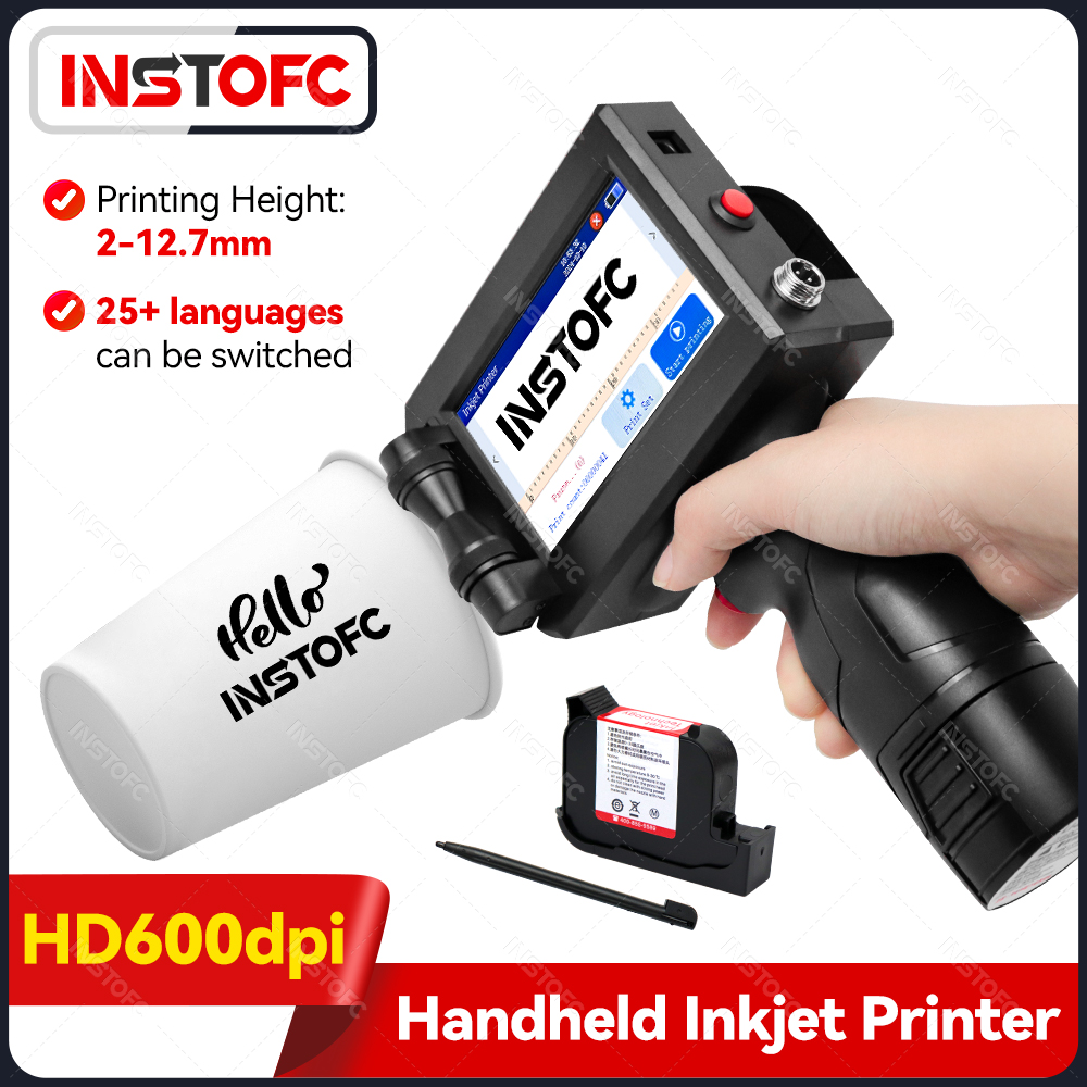 Commercial Printing Types - Handheld Inkjet Printer Portable Date Batch