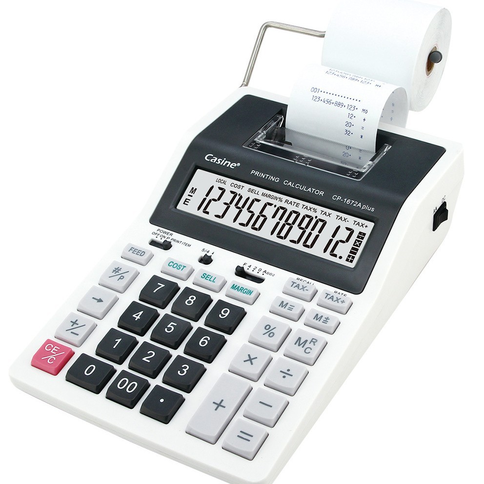 Commercial Printing Types - Casine Office Finance Monochrome Printing Calculator
