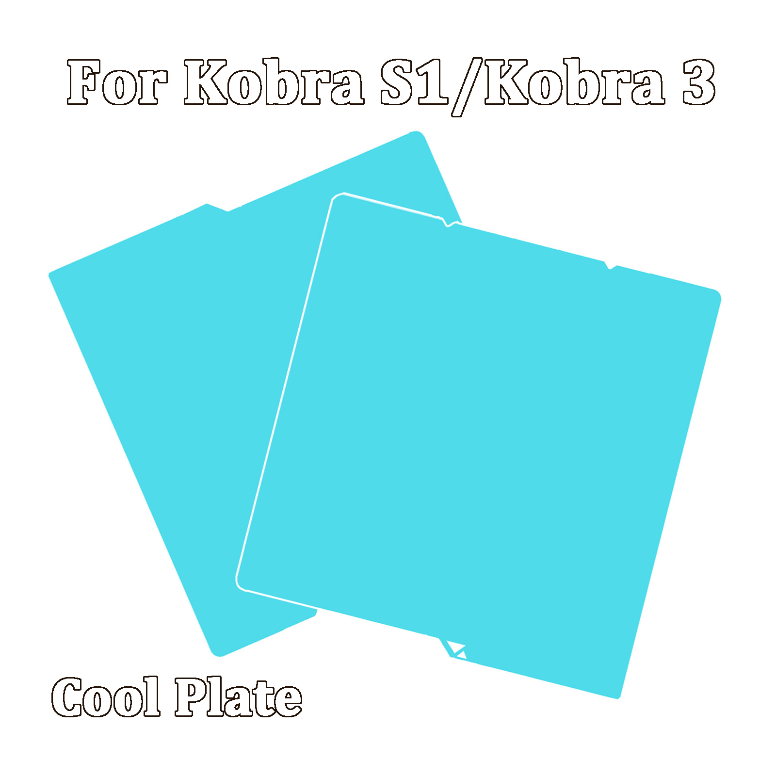 Printable Heat Transfer Vinyl - Glacier Cool Plate for Anycubic Kobra