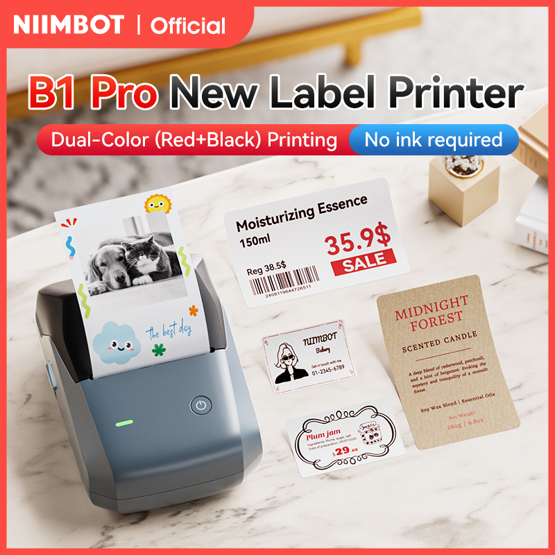 Commercial Printing Definition - Niimbot B1 Pro Label Printer 300