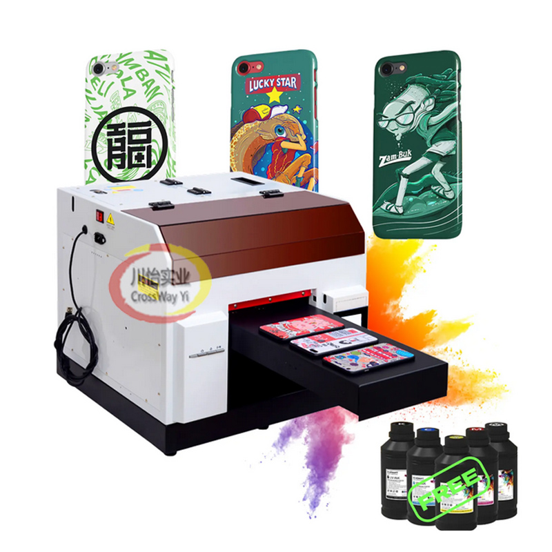 Mini Inkjet LED A4 Small Deskt - Commercial Uv Printing Machine ulasan dan harga