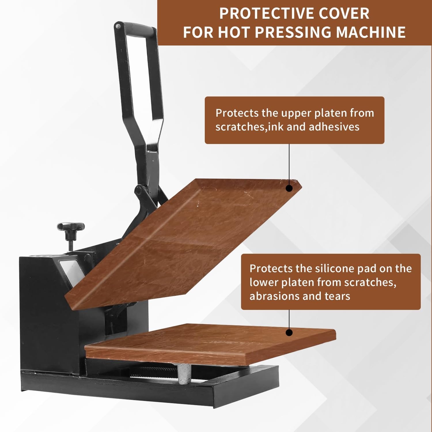 1Pcs Wrap Cover For Heat Press - Commercial Printing Press ulasan dan harga