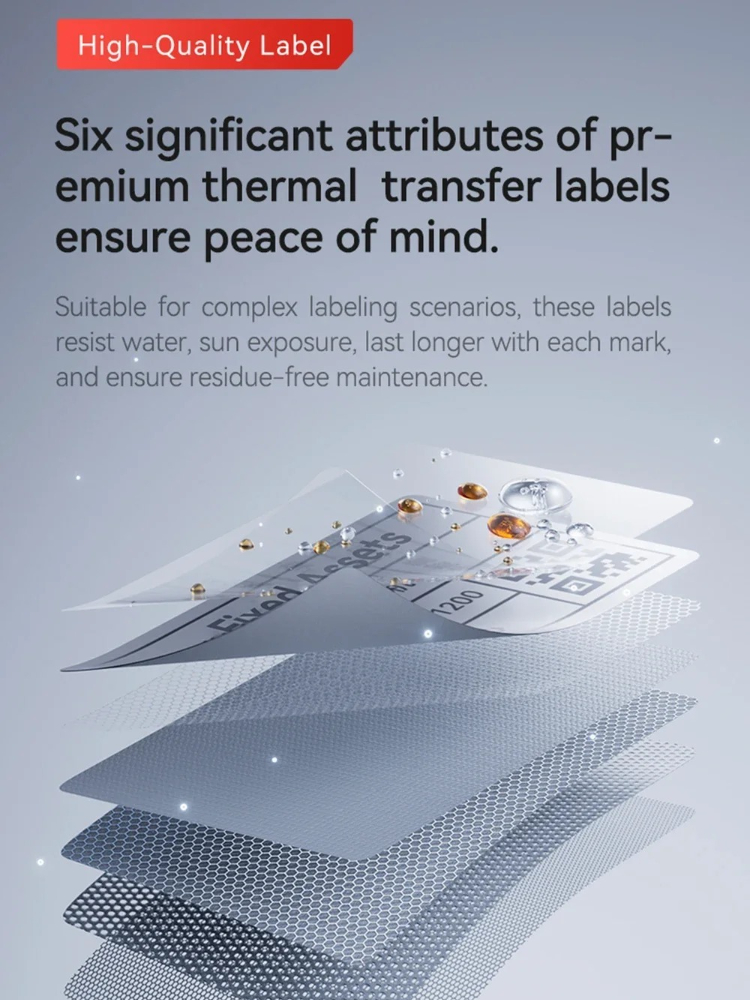 Niimbot M2/M3 Silver Label  He - Printable Heat Transfer Vinyl ulasan dan harga