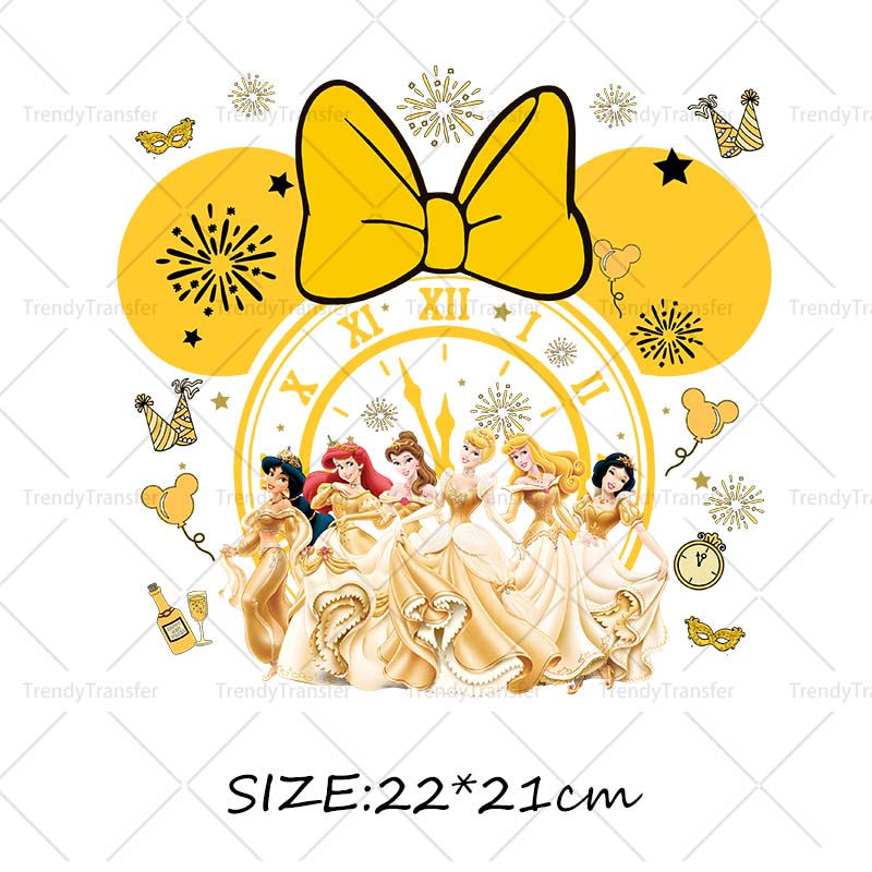 Watercolor Mouse Ear Princess  - Printable Heat Transfer Vinyl ulasan dan harga