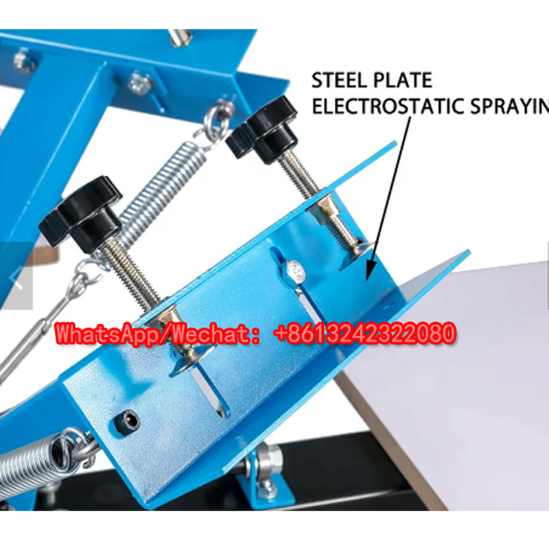 4 Color Screen Printing Machin - Commercial Printing Types ulasan dan harga