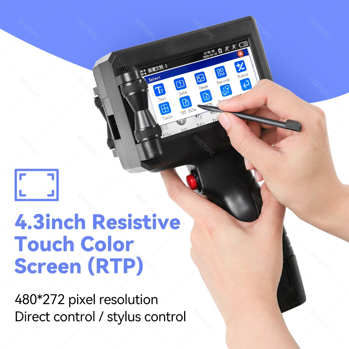 Handheld Inkjet Printer Portab - Commercial Printing Types ulasan dan harga