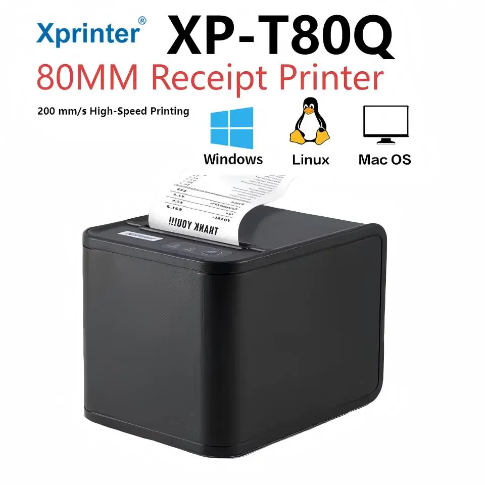 XP-T80 Restaurant Thermal Rece - Commercial Printing Dpi ulasan dan harga