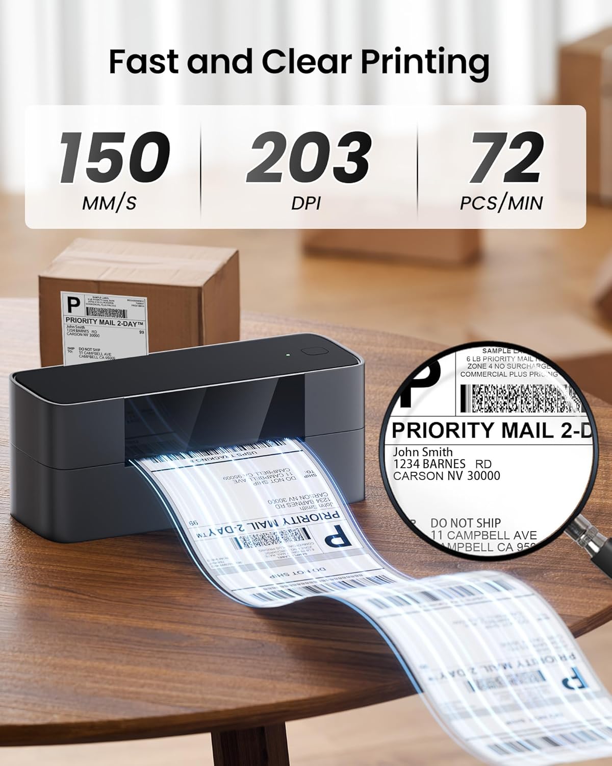 Markfield Shipping Label Print - Commercial Printing Types ulasan dan harga